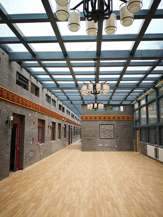 南橫街養(yǎng)老中心項(xiàng)目地面鋪裝順利完成